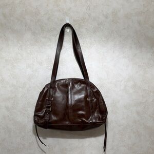 HOBO Rich Brown Leather Shoulder Bag